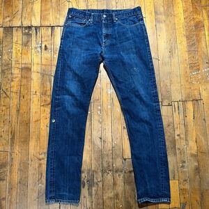 Levi's 508 Jeans Men's 34x34 Blue Denim Straight‎ Fit Medium Wash Red Tab Pocket